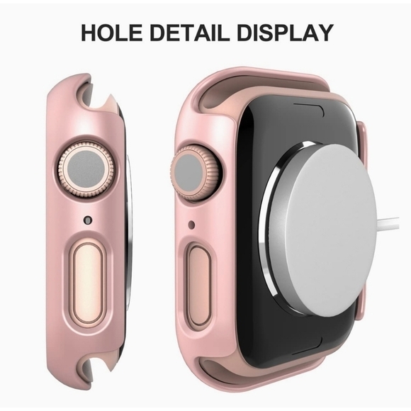 Screen Protector Case for Apple Watch - Pink - Picture 5 of 7